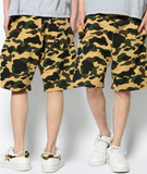 [惠子日本专柜代购]BAPE 8月1ST CAMO  迷彩卫裤短裤 男款2色