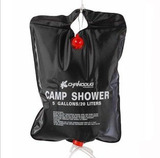 野营太阳能沐浴袋 户外便携式水袋 20L水袋 淋浴袋 洗浴袋洗澡袋