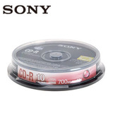 索尼光盘 SONY CD-R 48X索尼SONY刻录光盘空白CD刻录盘10片装
