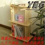 包邮宜家创意简易2格架桌上木架子儿童书架置物架层架鞋架花架