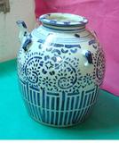瓷器 青花瓷 花瓶 手绘青花 盖罐 大水罐 酒罐茶壶 四系罐 老厂货