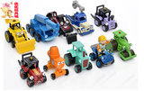 全套包邮 正版巴布工程师合金车模 合金车玩具巴布工程师10款套装