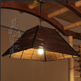 【宁】竹编吊灯 东南亚风格 中式餐厅吊灯 外贸工艺灯 飘窗灯D112