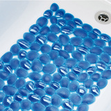 瑞士Spirella 鹅卵石 Pebble 时尚浴室PVC抗菌吸盘防滑垫卫浴地垫