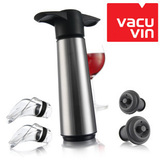 包邮荷兰 Vacu Vin 不锈钢抽气泵 红酒塞 真空泵 保鲜葡萄酒瓶塞
