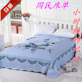 国民床单纯棉斜纹 上海传统老式 单双人全棉加厚丝光磨毛包邮特价