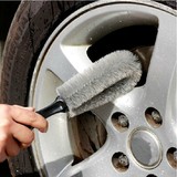 三邦专业汽车轮毂刷子 洗车轮胎刷钢圈清洁刷 洗车刷汽车清洁用品