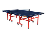 双鱼乒乓球台◆203（蓝色）单折移动式球台◆正品带防伪800查询