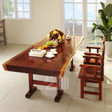 非洲红花梨现货 实木原木大板桌红木大板茶几老板桌餐桌茶桌书桌