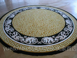 新西兰进口纯羊毛地毯客厅茶几地毯房间地毯欧式圆形地毯定制地毯