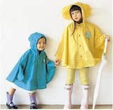 包邮 专柜正品 小孩 儿童雨衣 雨披连体雨衣宝宝卡通雨衣
