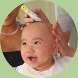 上海市区上门婴儿理发 剃胎毛 满月头 专业宝宝理发 胎毛笔定制