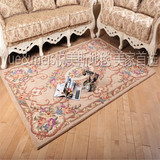 高档高贵欧式花色 100%纯羊毛手工剪花制作 客厅卧室书房加厚地毯