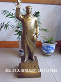 毛主席铜像68cm 毛泽东全身塑像 纯铜站相挥手像家居风水镇宅摆件