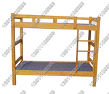 实木床 北京上下床 双层床 上下铺 实木高低床 员工宿舍床 架子床