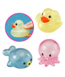 日本皇室婴儿洗澡沙滩鸭子可喷水游泳玩具浴室泳池宝宝戏水玩具