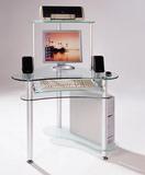 电脑桌台式桌家用 转角钢化玻璃 家用台式桌 小电脑桌 转角电脑桌