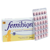 【预定】德国 Femibion 孕妇叶酸维生素1段 (备孕-孕12周) 60粒