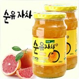韩国原装进口国际KJ蜂蜜柚子茶560g夏季冲饮品美容茶防碎正品特价