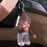 蒙妮妮汽车钥匙扣车载 车用创意卡通小车女遥控钥匙挂件车内用品