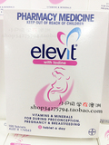 澳洲版德国拜耳Elevit爱乐维孕妇叶酸营养片/孕期专用维生素100片