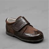 韩国代购 leon男童宝宝儿童软底皮鞋学步鞋童鞋手工牛皮鞋144/155