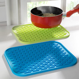 创意厨房餐饮具方形防滑硅胶垫 多功能隔热垫餐垫餐具垫子餐桌垫