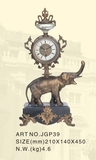 铸铜理石钟欧式仿古典机械钟表苏钟座钟挂钟客厅骨架钟狮子滚球钟