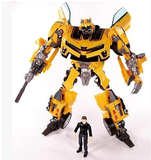 变形金刚4正版模型 联盟级大黄蜂 机器人儿童玩具 正品电影4系列