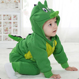 春季男女童装宝宝恐龙动物造型卫衣儿童运动套装纯棉婴幼儿衣服