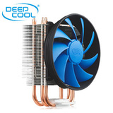 九州风神玄冰300 AMD INTEL1150/51/cpu散热器 纯铜热管智能风扇