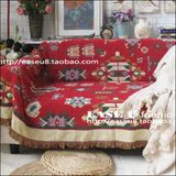 线毯纯棉沙发毯床毯装饰挂毯盖桌布土耳其地毯波西米亚藏式尼泊尔