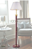 特价欧式现代红色客厅卧室落地灯简约布罩茶几地灯超值宜家创意