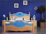 品牌新西兰松实木床1.5米欧式婚床1.2米单双人儿童公主床箱体特价