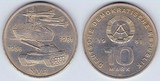 东德1981年10马克纪念币----人民军队25年  海陆空 KM80