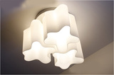 特价 意大利现代简约3头云朵梅花玻璃吸顶灯 餐厅灯 卧室灯