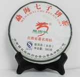 普洱茶龙园号勐海七子饼生茶380g养生良品