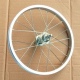 自行车铝圈轮组 26寸山地车V刹碟刹铝合金轮组 折叠车轮组20 1.75