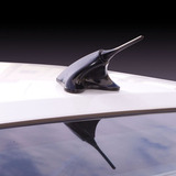 台湾Hypersonic汽车改装通用天线 魟鱼造型天线 除静电 装饰天线