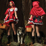 女巫装万圣节舞台装童话故事小红帽女巫圣诞节服装女DS演出服派对