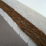 mothercare 工厂OEM 天然乳胶椰壳纤维高级床垫 出口品质 英国