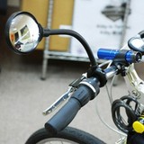 骑行装备自行车/山地车/电动车/摩托车观后镜后视镜 单车反光镜