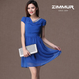 ZIMMUR2014夏装新款时尚通勤ol修身a字裙夏显瘦连衣裙RD83017536