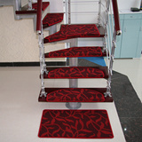 欧式楼梯踏步垫楼梯垫 楼梯地毯定制 家用楼梯防滑垫q-1-yw