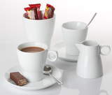出口德国WMF 欧式陶瓷咖啡杯碟 卡布奇诺拿铁咖啡杯糖罐奶罐套装