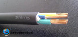 天津市小猫电缆ZR-YJV22 3×10+1×6铜芯阻燃钢带铠装电力电缆