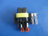 2P 汽车公母防水插头插座 H11 H8 881 HID插头 汽车连接器 接插件