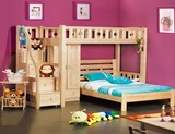 特价实木子母床上下床双层床儿童木质高低床儿童组合家具套房