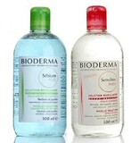 BIODERMA贝德玛 舒妍洁肤液 卸妆水粉水温和保湿 500ml 香港代购