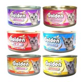 日本Golden 金赏猫罐头 10个 猫零食猫妙鲜包猫果冻170克/个 包邮